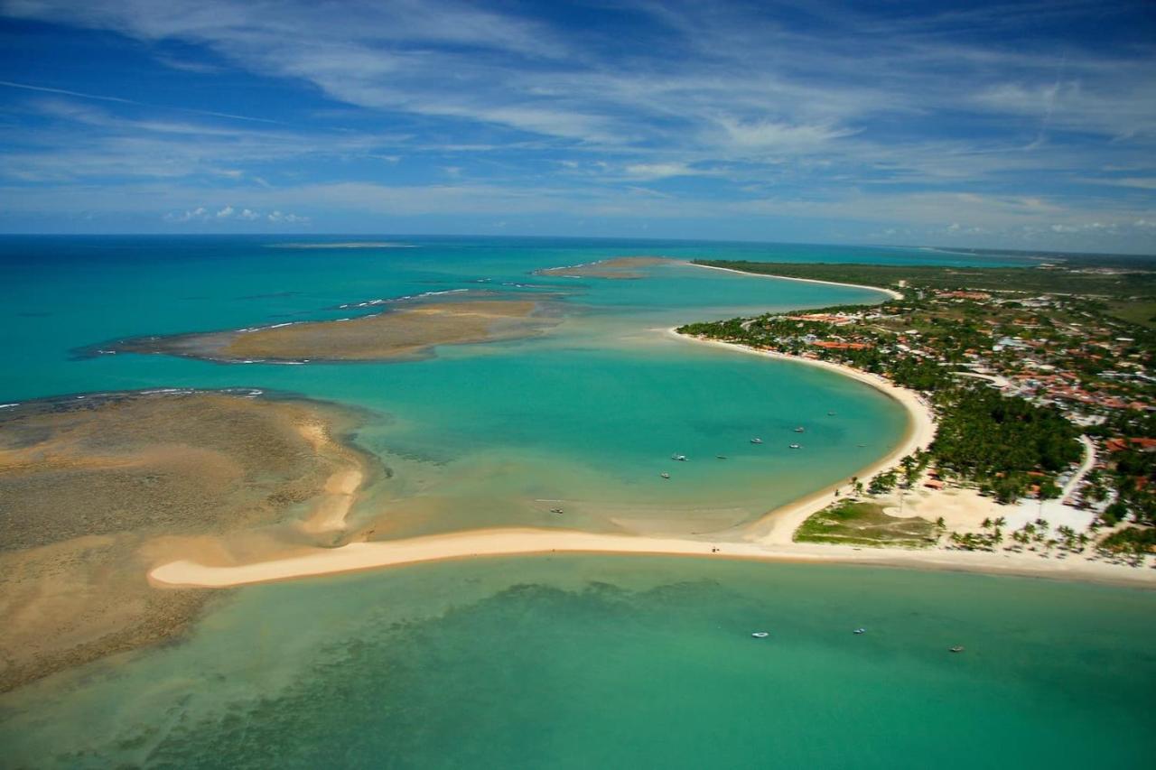 Apartmán Promocao No Pedacinho Do Paraiso - Cond Praia Dos Corais - 200M Praias C Vermelha E Muta, Prox Cabana Dos Corais - Apto Terreo, 2 Quartos Com Ar-Condicionado, Area Gourmet Com Churrasqueira, Cozinha Completa, Wi-Fi 200 Mbps Porto Seguro Exteriér fotografie