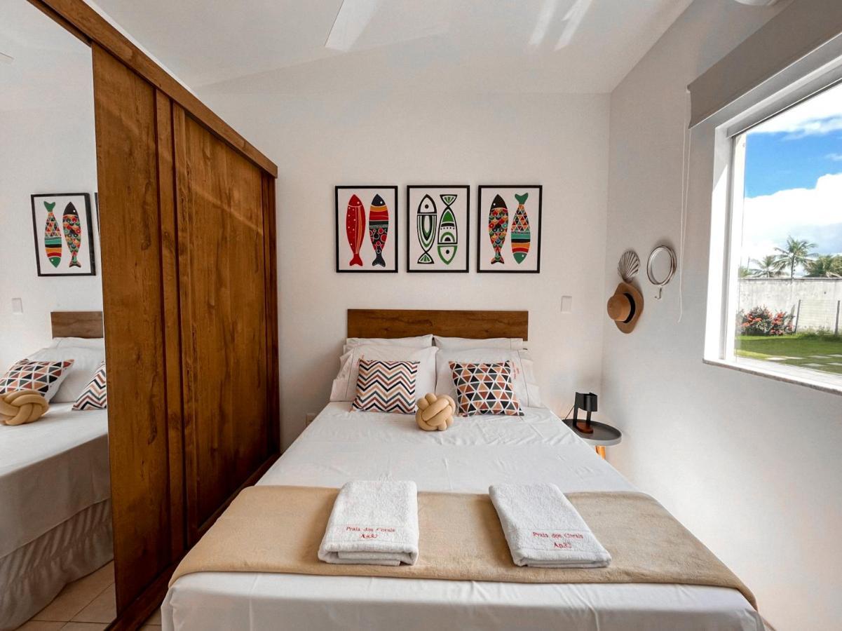 Apartmán Promocao No Pedacinho Do Paraiso - Cond Praia Dos Corais - 200M Praias C Vermelha E Muta, Prox Cabana Dos Corais - Apto Terreo, 2 Quartos Com Ar-Condicionado, Area Gourmet Com Churrasqueira, Cozinha Completa, Wi-Fi 200 Mbps Porto Seguro Exteriér fotografie