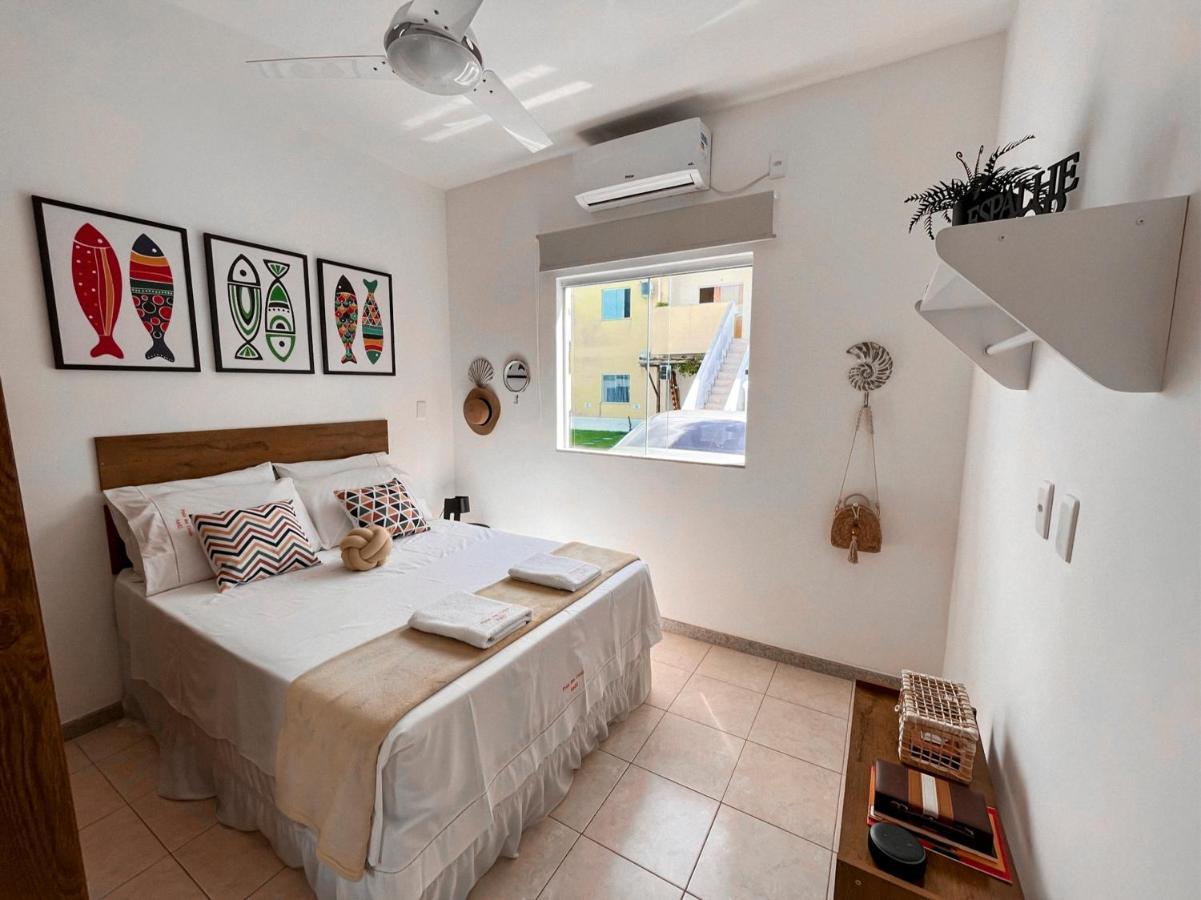 Apartmán Promocao No Pedacinho Do Paraiso - Cond Praia Dos Corais - 200M Praias C Vermelha E Muta, Prox Cabana Dos Corais - Apto Terreo, 2 Quartos Com Ar-Condicionado, Area Gourmet Com Churrasqueira, Cozinha Completa, Wi-Fi 200 Mbps Porto Seguro Exteriér fotografie