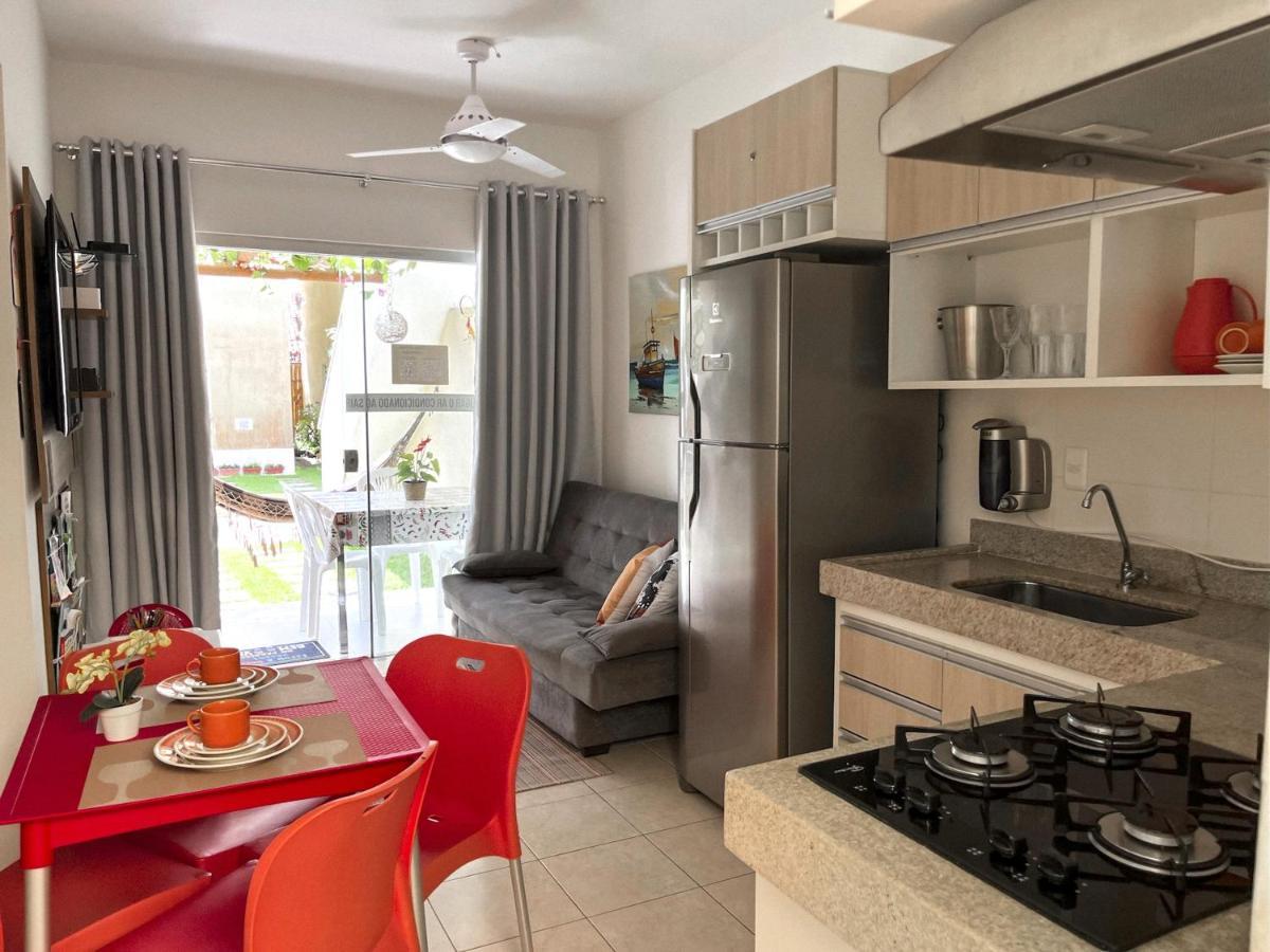 Apartmán Promocao No Pedacinho Do Paraiso - Cond Praia Dos Corais - 200M Praias C Vermelha E Muta, Prox Cabana Dos Corais - Apto Terreo, 2 Quartos Com Ar-Condicionado, Area Gourmet Com Churrasqueira, Cozinha Completa, Wi-Fi 200 Mbps Porto Seguro Exteriér fotografie