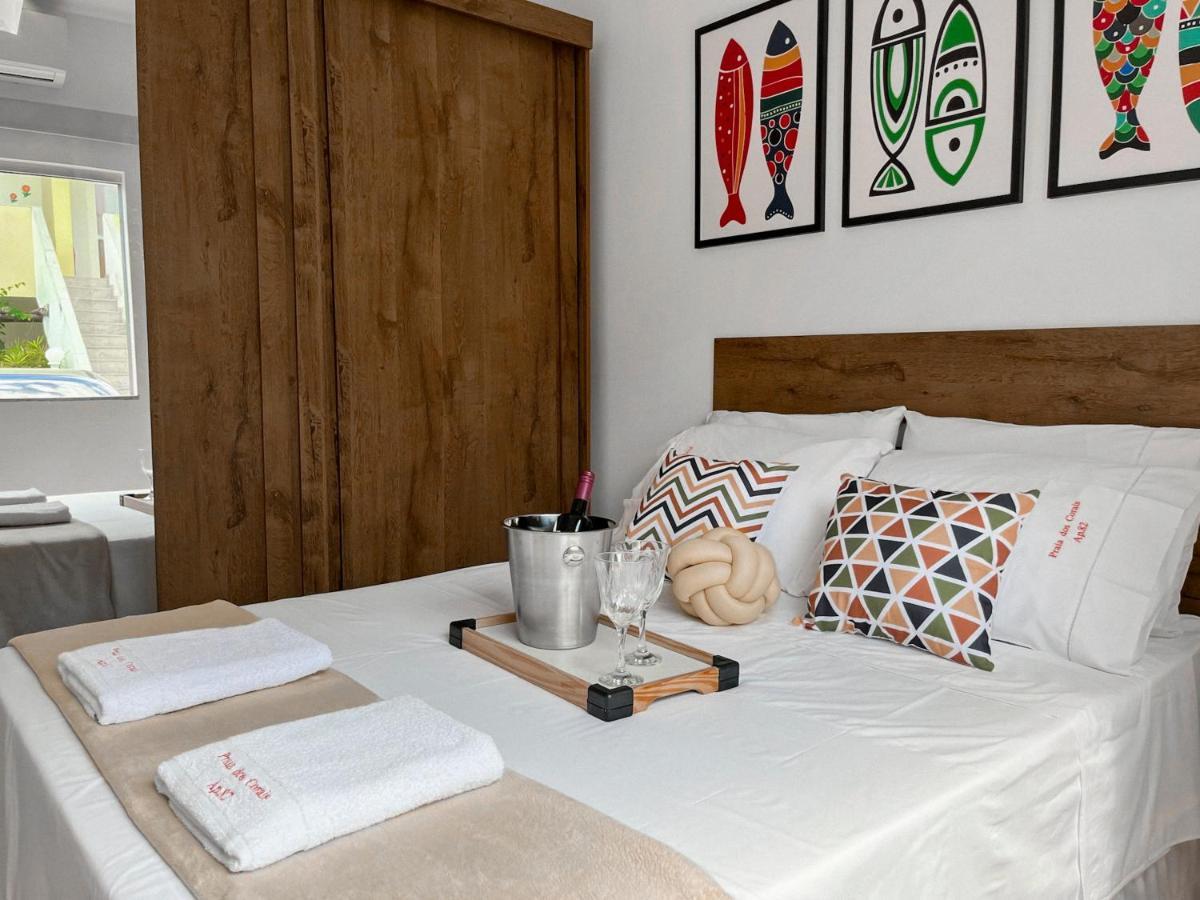 Apartmán Promocao No Pedacinho Do Paraiso - Cond Praia Dos Corais - 200M Praias C Vermelha E Muta, Prox Cabana Dos Corais - Apto Terreo, 2 Quartos Com Ar-Condicionado, Area Gourmet Com Churrasqueira, Cozinha Completa, Wi-Fi 200 Mbps Porto Seguro Exteriér fotografie